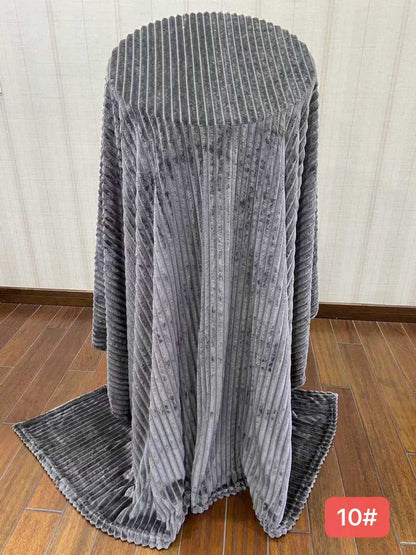 SHERMAN PLAIN THROW BLANKETS