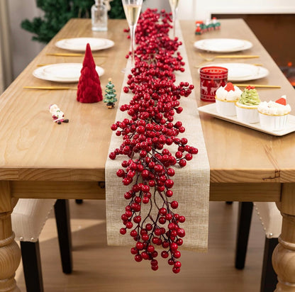 Christmas Red Berry Garland