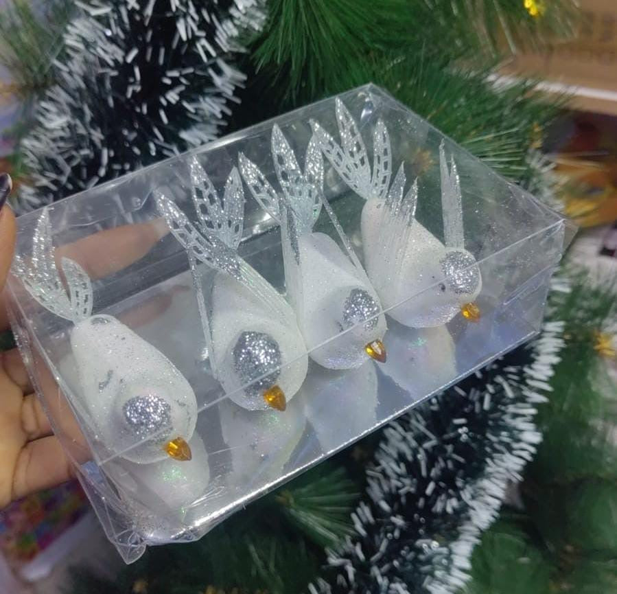 Christmas Dove like(4pcs)
