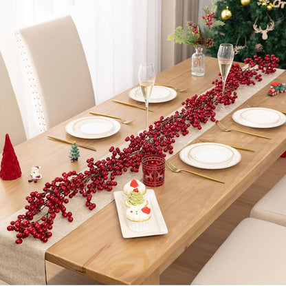 Christmas Red Berry Garland