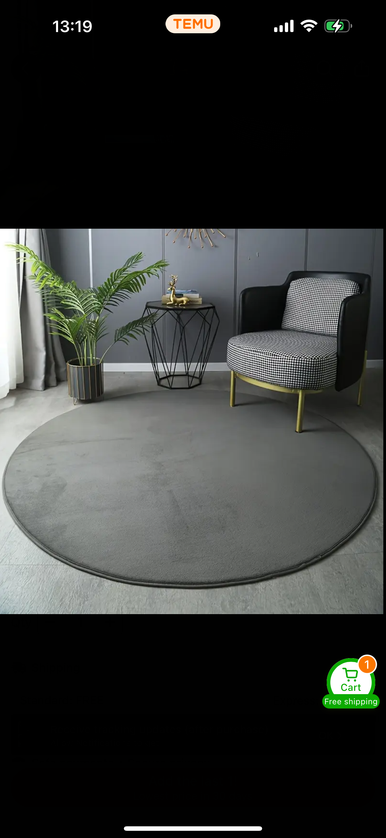 Large Round carpet