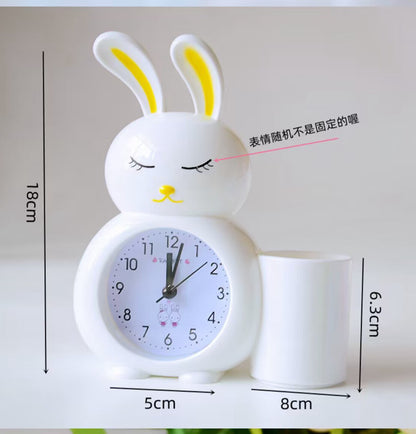 Cute rabbit alarm clock