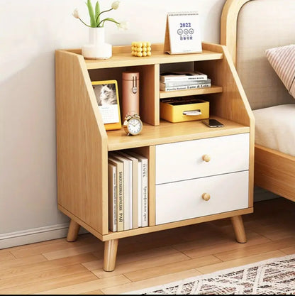 Bedside table with 3 drawers