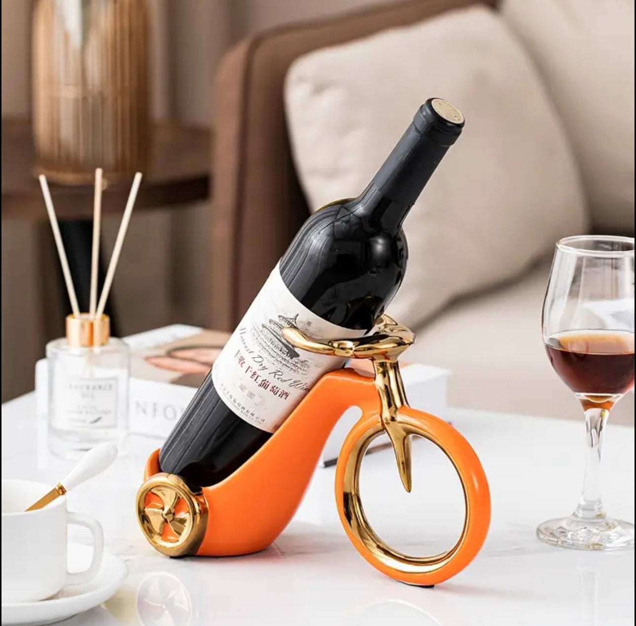 Name: Luxury home decor wine rack