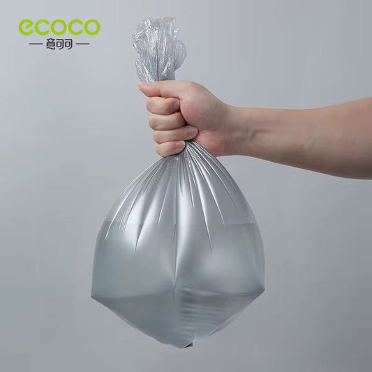 Drawstring trash bags