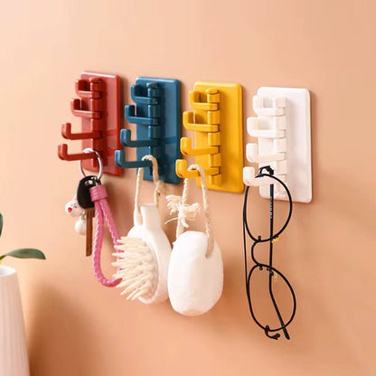Wall Adhesive 4 way hooks