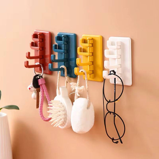 Wall Adhesive 4 way hooks