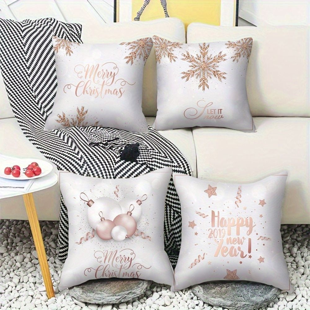 Decorative xmass pillow covers