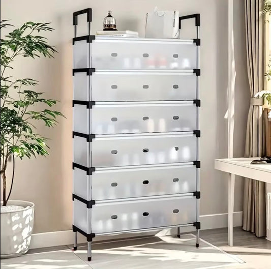 Shoe storage cabinet Foldable and space-saving design