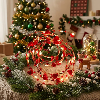 5M Battery Operated Christmas Fairy  Lights with 50 lights