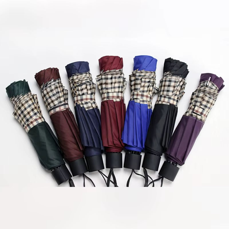 Checked Umbrella