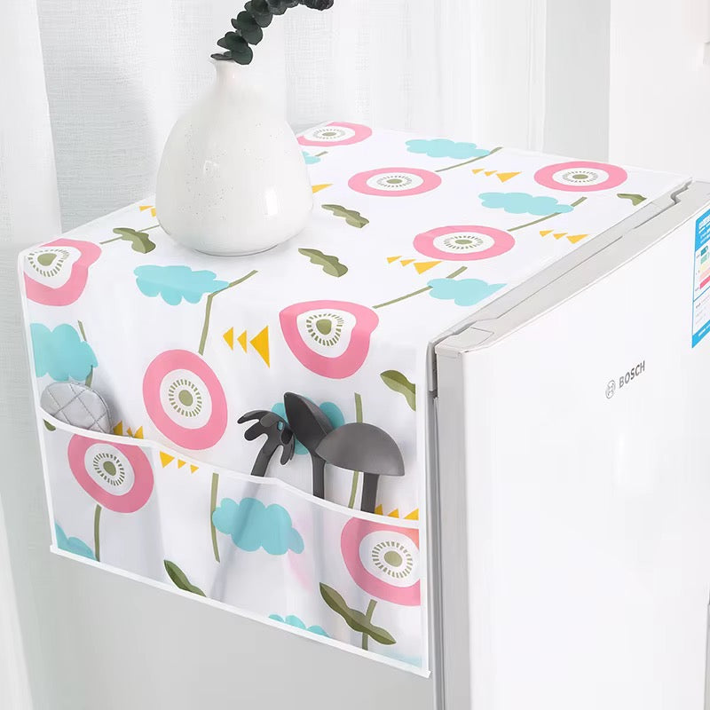 Waterproof and dust proof fridge cover
