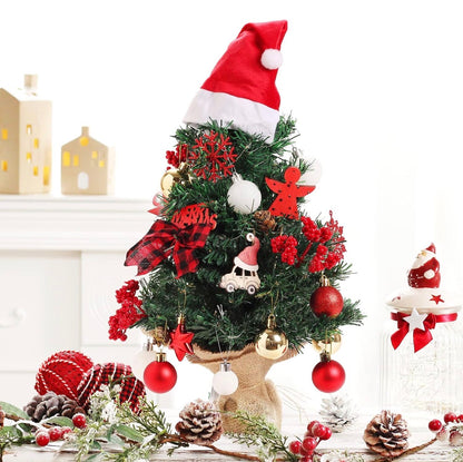 45cm high table top
Potted Christmas Tree with inbuilt lights and decorations