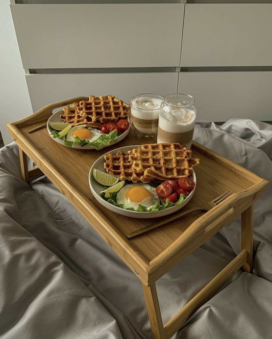 Foldable Bamboo Tray