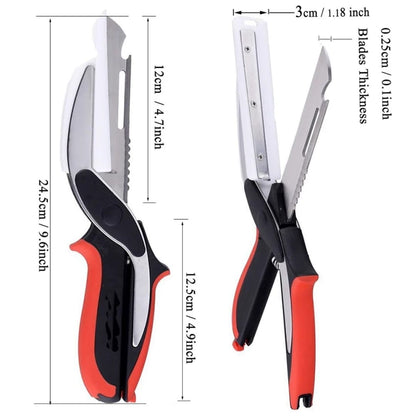6 in 1 smart vegetable scissors