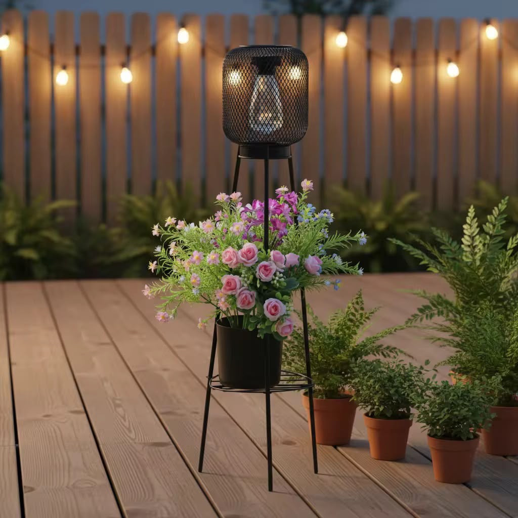 Solar Outdoor Garden/Patio Lantern