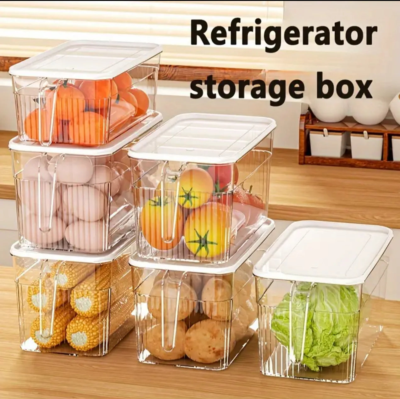 Acrylic food storage container