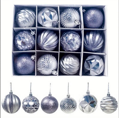 12pcs xmas balls set