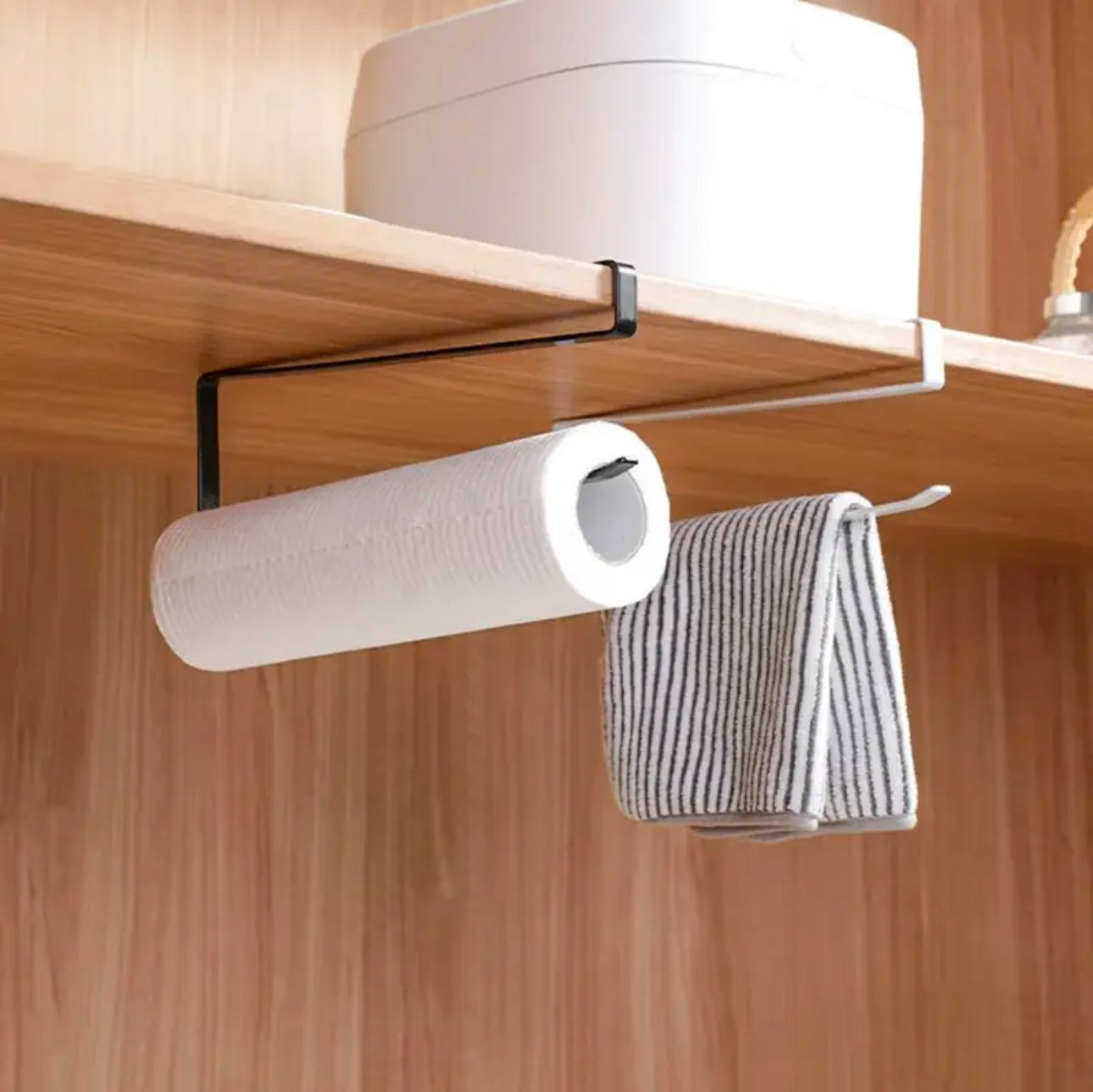 under shelf paper kitchen  towel holder