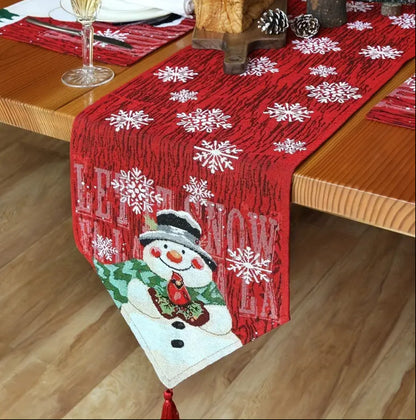 Christmas themed table runners