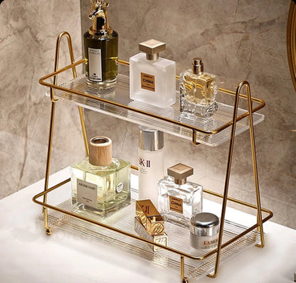 Vanity multipurpose rack 
For perfumes/skincare/spices etc