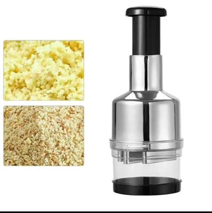 Multifunctional manual food chopper