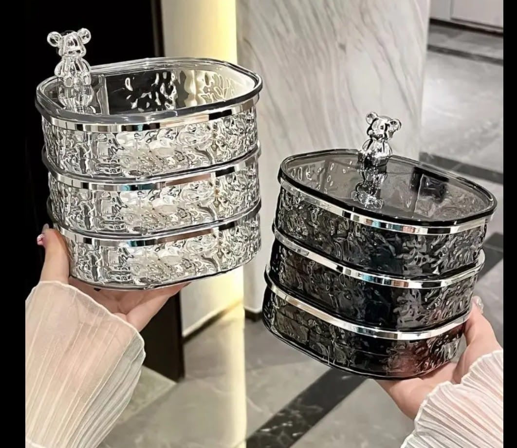 Water Wave Rotating Jewellery Organizer