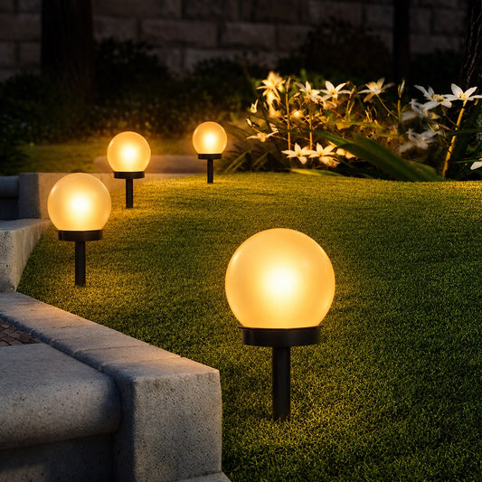 6-Piece Solar Garden Lamp Set