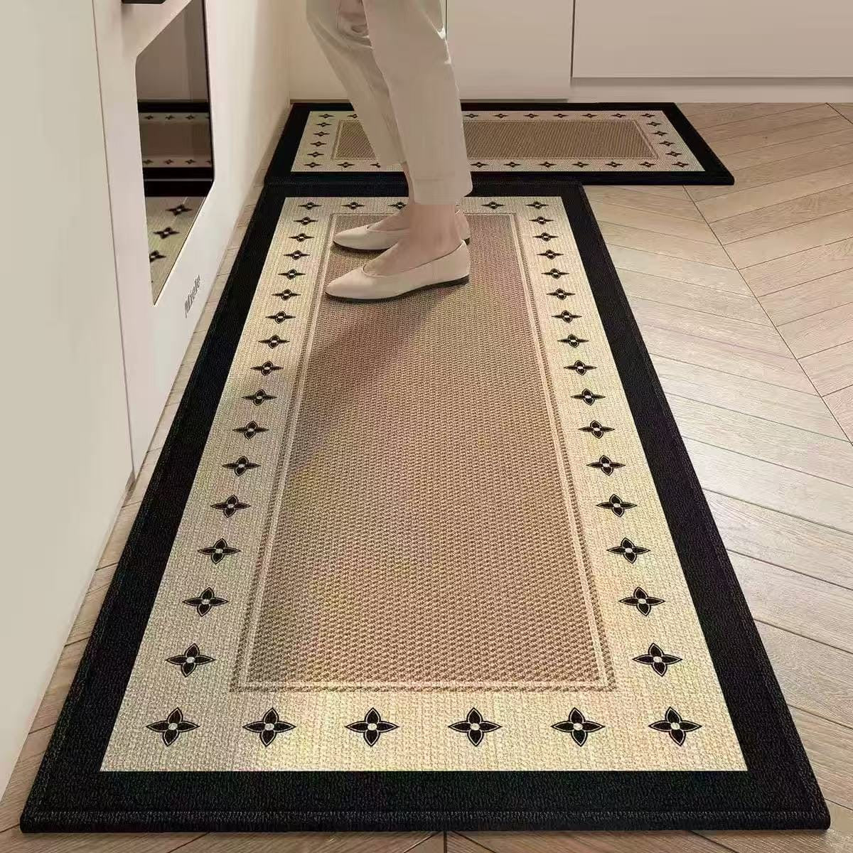 Rubber Bottom Anti-Slip Kitchen Mats