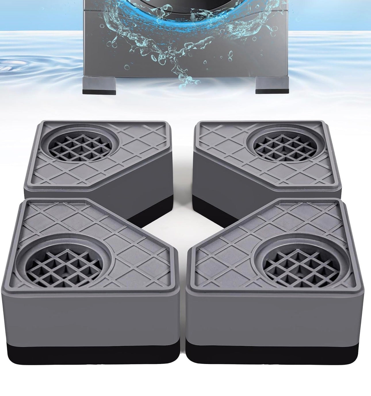 Heavy duty anti-vibration anti-slip foot pads