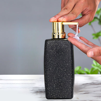 Glass bottle Glass Hand marble Soap Dispenser Bottle 350ml