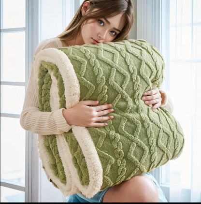 Heavy fleece blanket