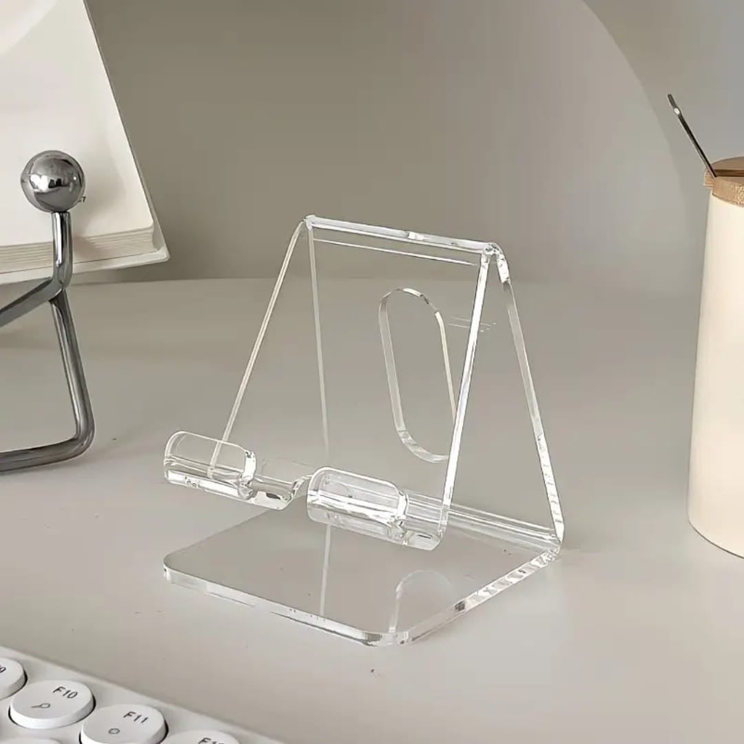 Acrylic Transparent Mobile & Tablet Holder