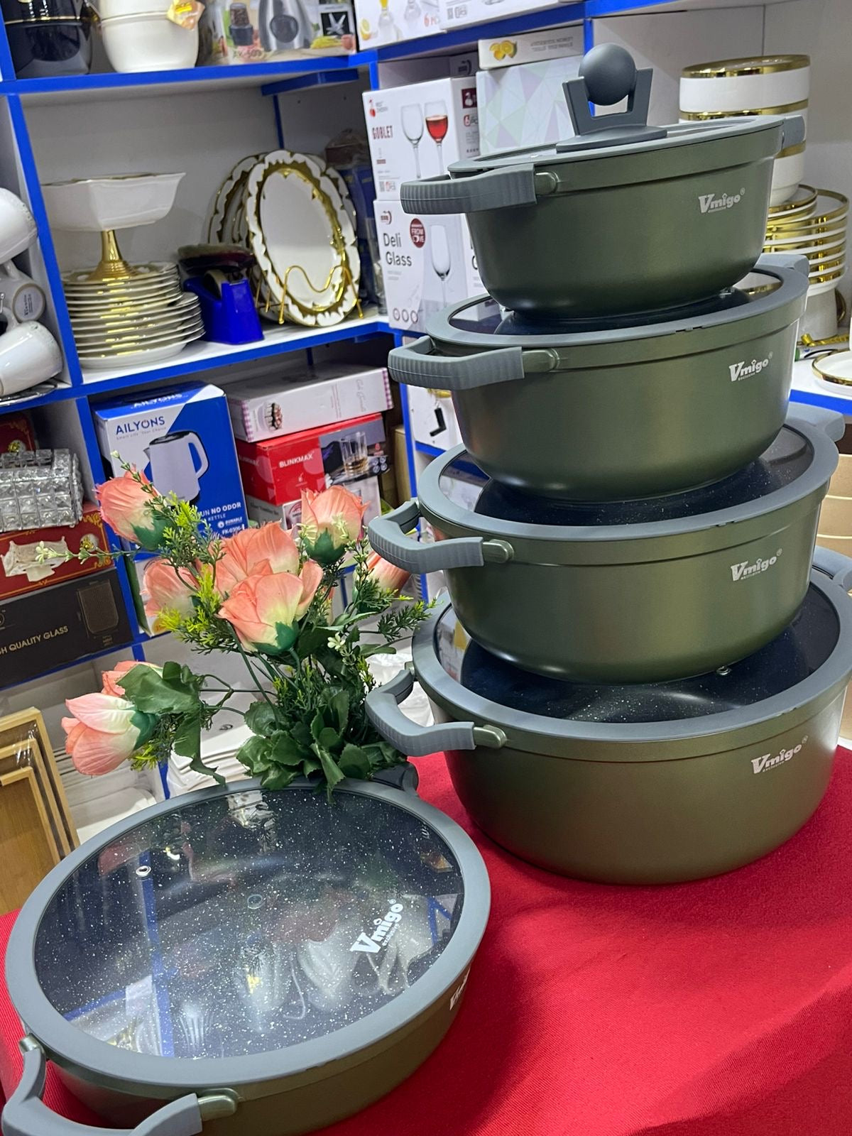 Granite sufuria set
