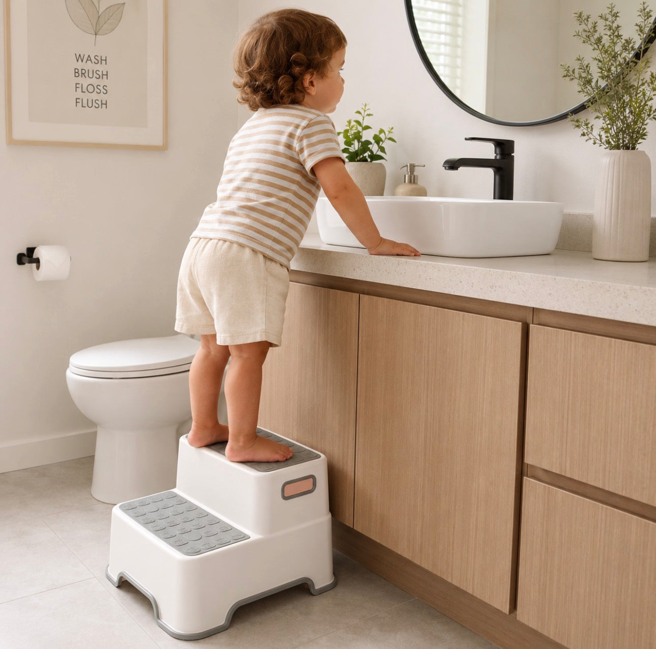 Portable Anti-Slip Kids Step Stool