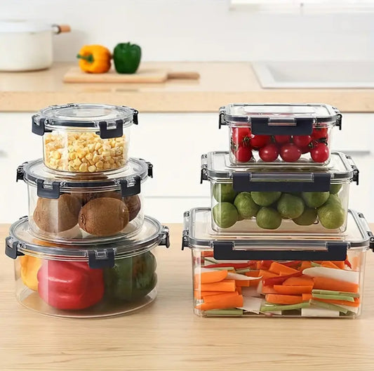 3 pc acrylic food containers