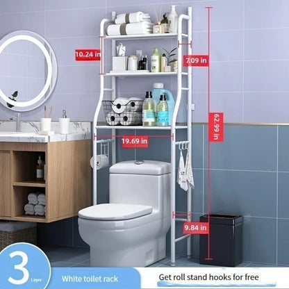 Over The Toilet Storage, Metal Over Toilet Organizer Rack