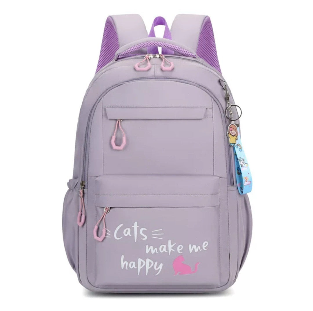 Cute Girls Backpack with a key holder.