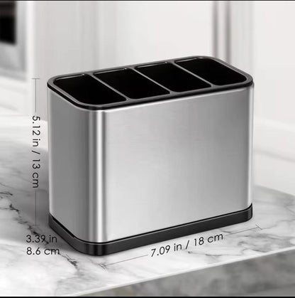 compartment Stainless Steel Cutlery Organizer
