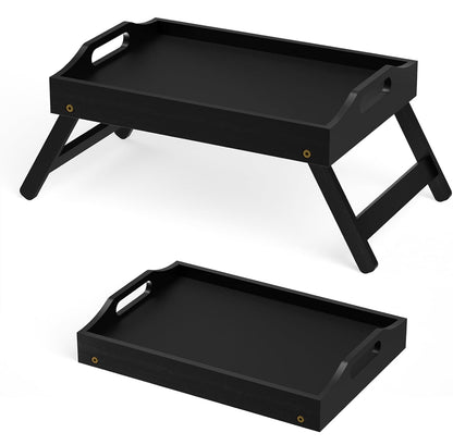 High Quality Black  Foldable Breakfast in Bed Tray