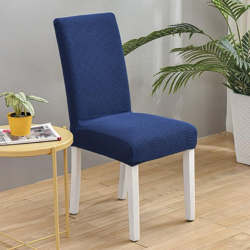 Slip, Jacquard Material Dining Chairs Seat Covers