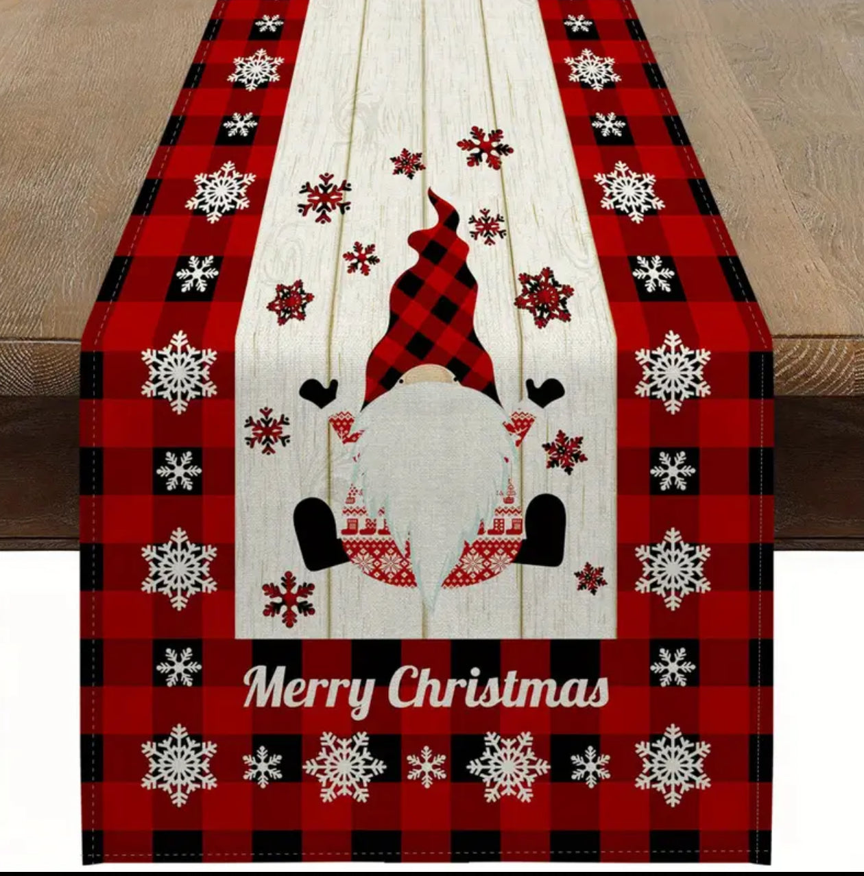 Christmas mini table runner