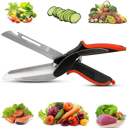 6 in 1 smart vegetable scissors