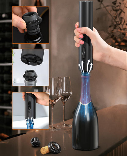 Electric Wine Opener Automatic Corkscrew Wine Beer opener