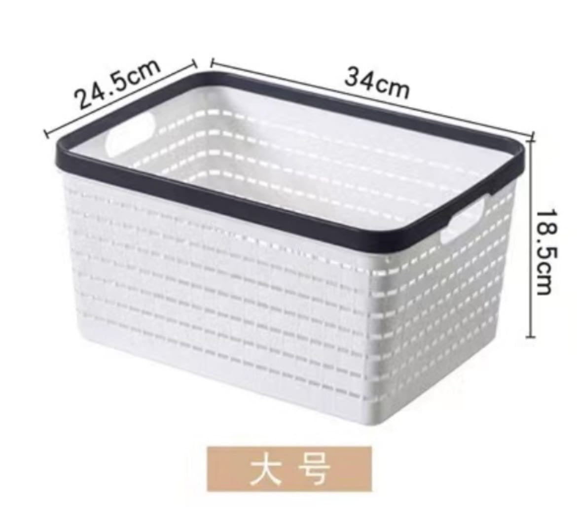 Large size storage baskets