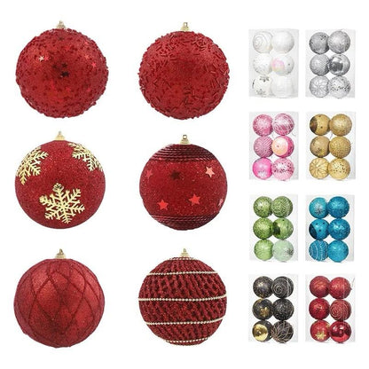 6pc set christmas ball