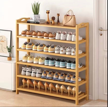 simple Entryway Hallway Storage Organizer/Shoe Rack