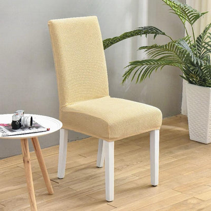 Slip, Jacquard Material Dining Chairs Seat Covers