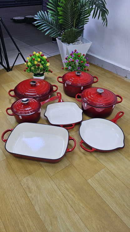 Enamel Cast iron cooking pots