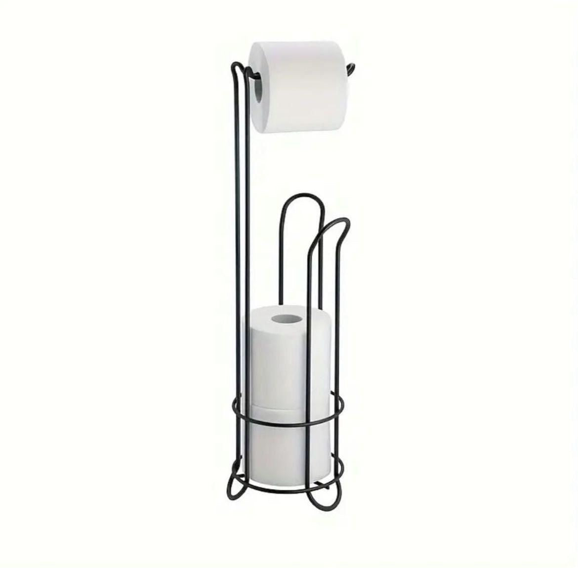 New Metallic Free Standing toilet tissue holder